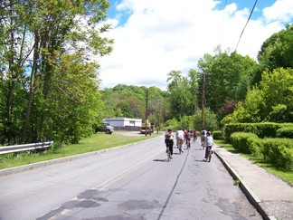 Troy Community Garden Bike Ride.