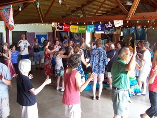DUP Circle, Ithaca Dance Camp.