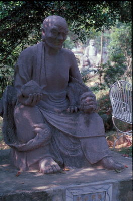Taiwan statue.
