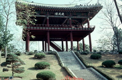 Daegu zoo pagoda.