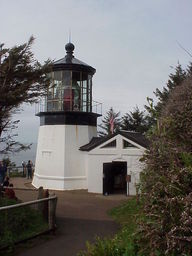 Cape Meares Lighthouse.