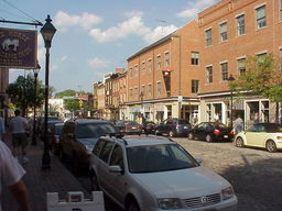 Downtown Baltimore.