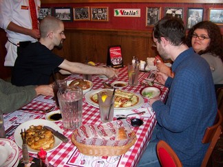 Buca family portions.