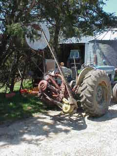 sickle mower.