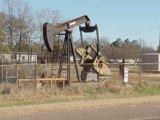 Oil well in Longview, TX.