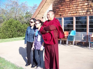 Tachu, Tashi Dolkar and Lama Karma.
