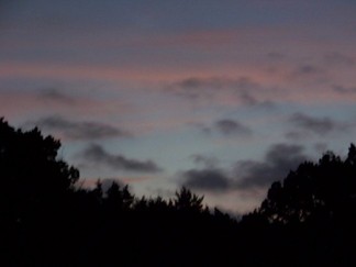 Sunrise, Camp El Tesora, TX.