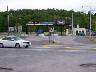 I87 Saugerties Toll Booth, NY.