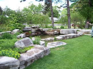 Central Park Rose Garden in Schenectady, NY.