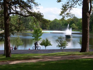 Central Park Rose Garden in Schenectady, NY.