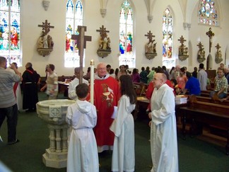 Closing procession.