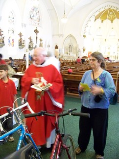 Bike blessing.