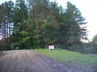 Entrance to Arnot Forest.