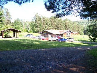 Main Building, Arnot Forest Camp, NY.