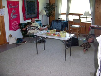 Meeting Room, Arnot Forest Camp, NY.