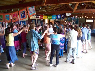 DUP Circle, Ithaca Dance Camp.