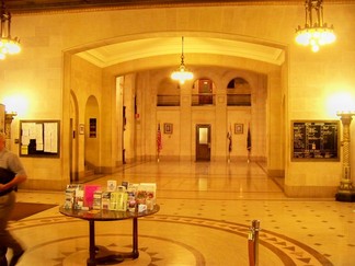 Lobby, Albany City Hall, NY.