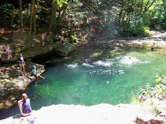 Blue Hole, Peekamoose, NY.