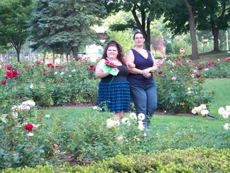 Rehearsal, Schenectady Rose Garden, NY.