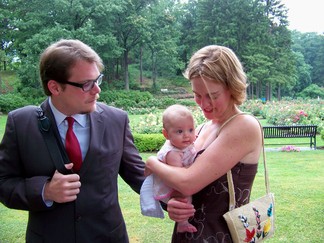 David and Nina's Wedding, Schenectady Rose Garden, NY.