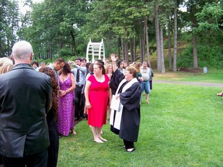 David and Nina's Wedding, Schenectady Rose Garden, NY.