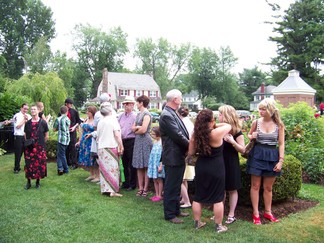 David and Nina's Wedding, Schenectady Rose Garden, NY.