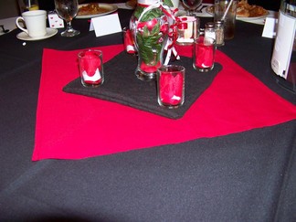 David and Nina's Wedding Center Piece.