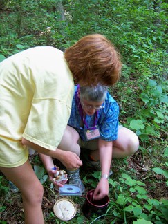 Geocaching, SUUSI 2010, Radford, VA.