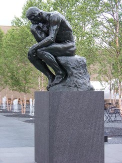 Thinker, North Carolina Museum of Art, Raleigh, NC.