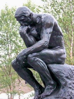 Thinker, North Carolina Museum of Art, Raleigh, NC.
