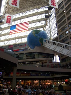 Inside CNN Studio Tour, Atlanta, GA.