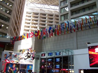 Inside CNN Studio Tour, Atlanta, GA.