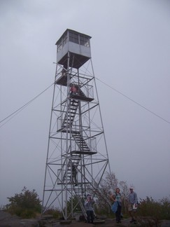 Hadley Mountain Fire Tower, NY.