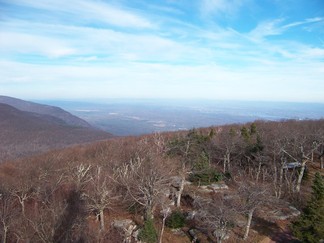 Overlook Mountain Fire Tower Trail, NY.