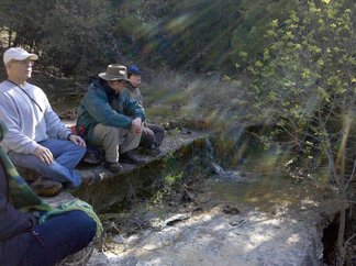 Stream, Camp El Tesoro.