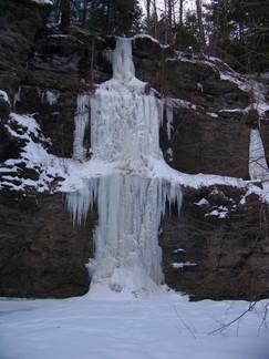 Schoharie Long Path
to Minekill Falls.