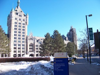 SUNY administrative building.