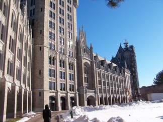 SUNY administrative building.