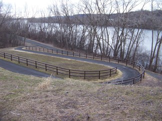 Ramp from the Mohawk Hudson Bike Trail.