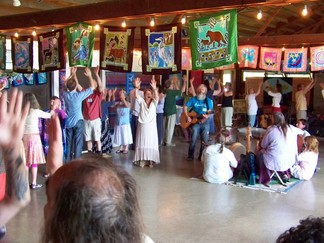 Ithaca Dance Camp, Arnot Forest, NY.