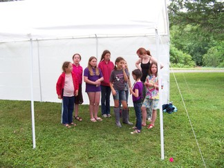 Ithaca Dance Camp, Arnot Forest, NY.