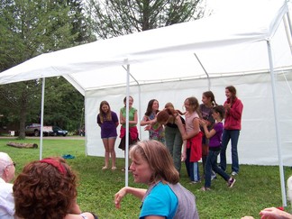 Ithaca Dance Camp, Arnot Forest, NY.