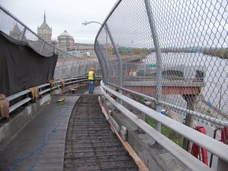 Bridge over Hudson, Albany, NY.