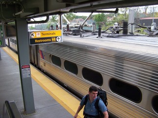 New Jersey Transit to Newark Airport.