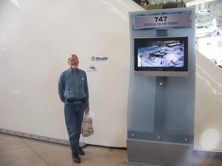 Boeing Factory Tour, Everett, WA.