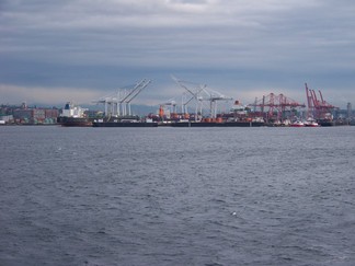 Ferry to Seattle, WA.
