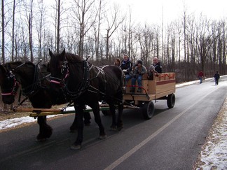 Frost Fair, Saratoga Battlefield, NY.