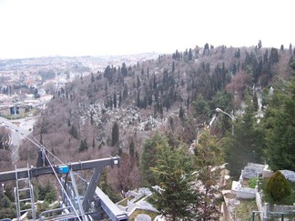 Cable Car, Istanbul, Turkey.