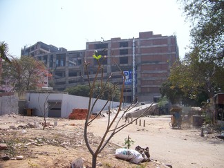 New Delhi Airport Metro Station.