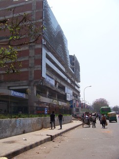 New Delhi Airport Metro Station.